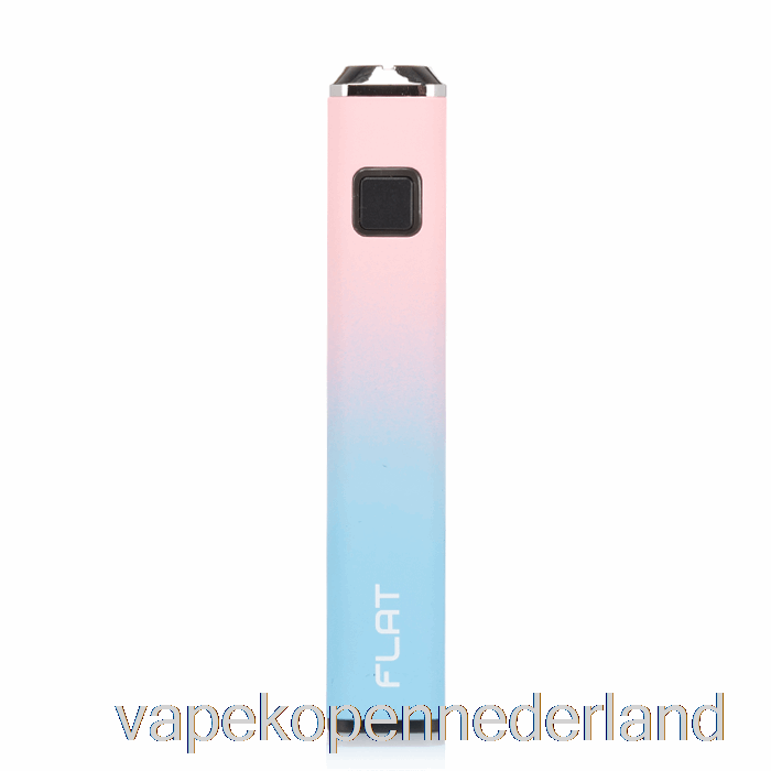 Elektronische Sigaret Vape Yocan Flat 510 Batterij Blauw Roze